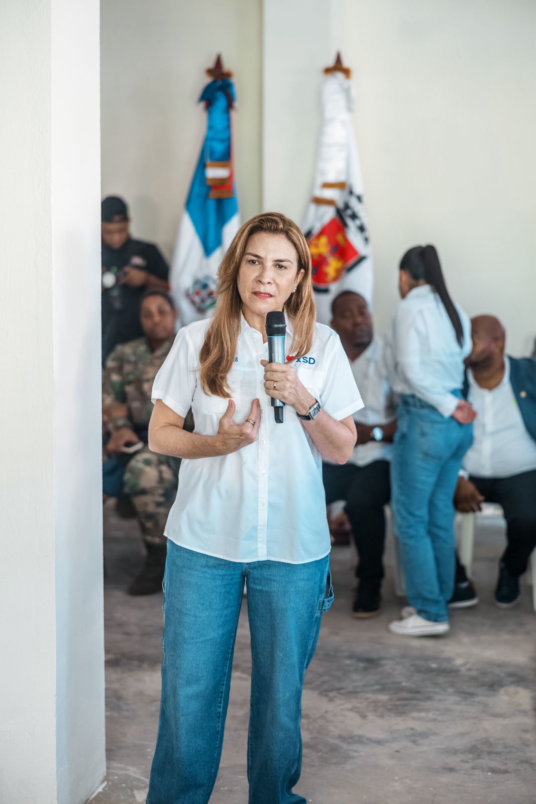 Carolina Mejía en Arroyo Manzano: “La dignidad comienza con el orden y la limpieza”