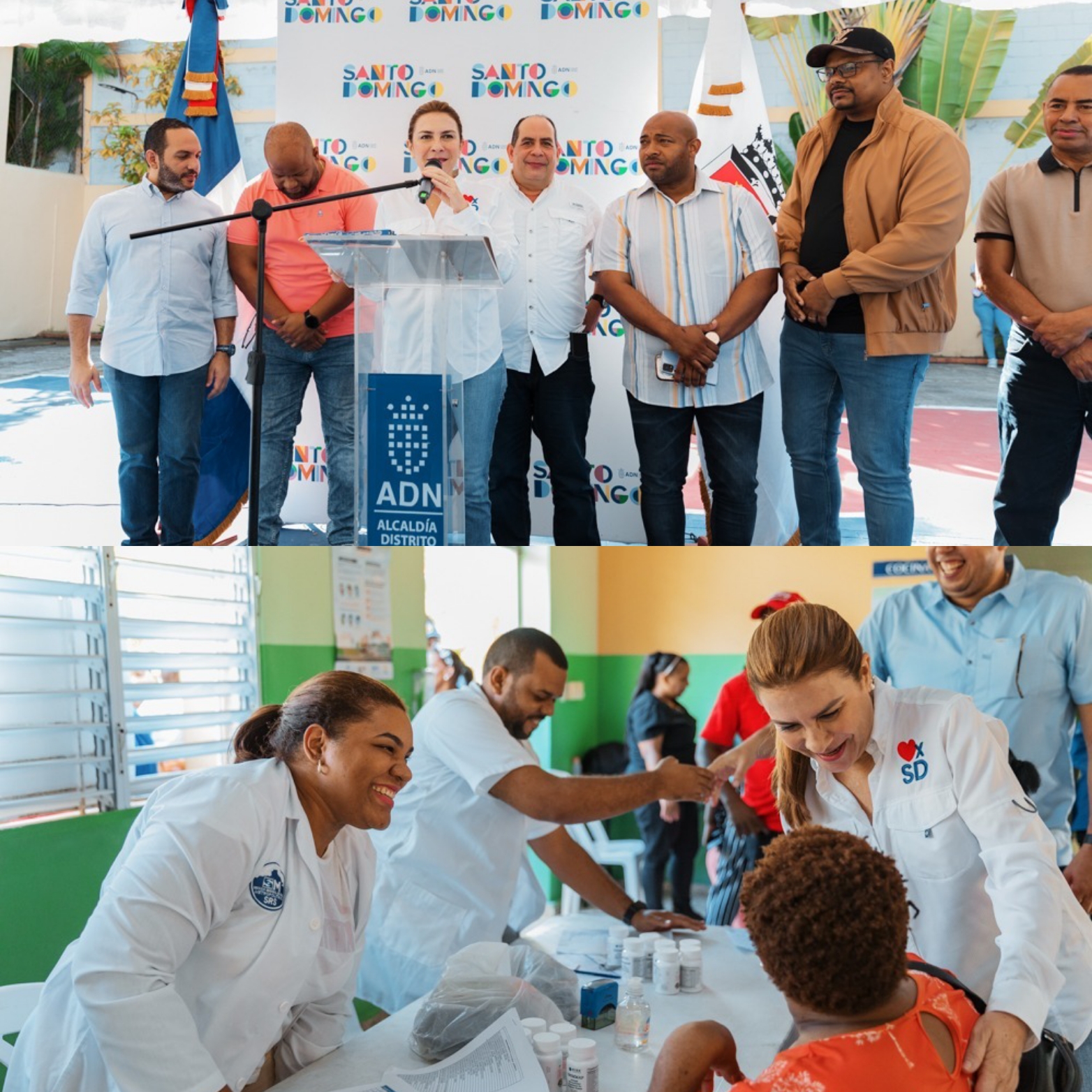 Alcaldía del Distrito Nacional realiza operativo médico y social en Arroyo Manzano