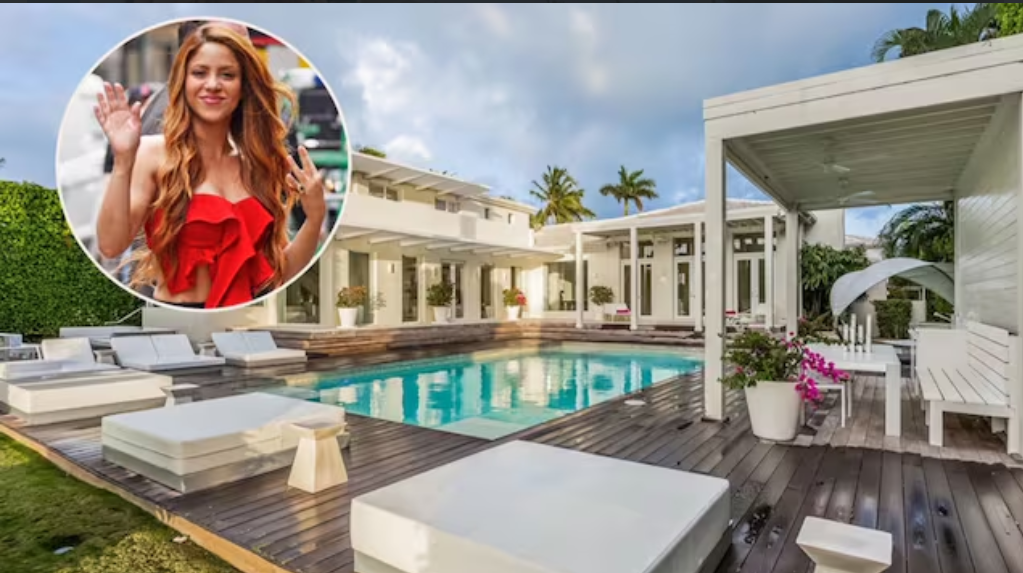 Shakira vende su lujosa mansión de Miami a pesar de problemas de salubridad