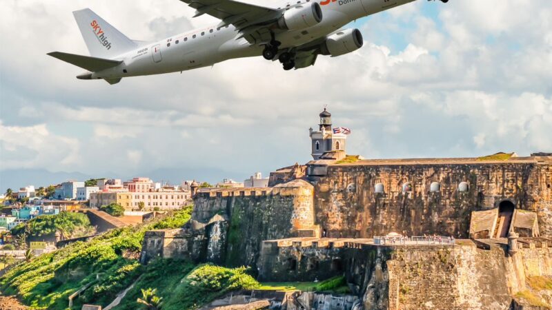 SkyHigh Dominicana anuncia Nueva Ruta en Octubre a San Juan Puerto Rico, con Beneficios Exclusivos para Pasajeros