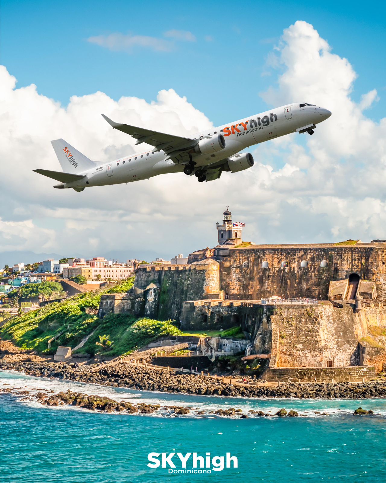 SkyHigh Dominicana anuncia Nueva Ruta en Octubre a San Juan Puerto Rico, con Beneficios Exclusivos para Pasajeros