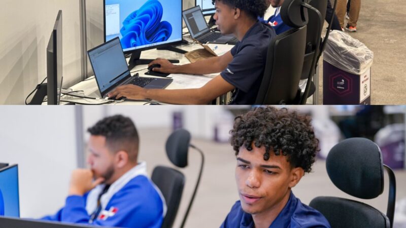 Inician competencia en la WorldSkills Lyon 2024, cuatro jóvenes formado por INFOTEP demuestran sus habilidades