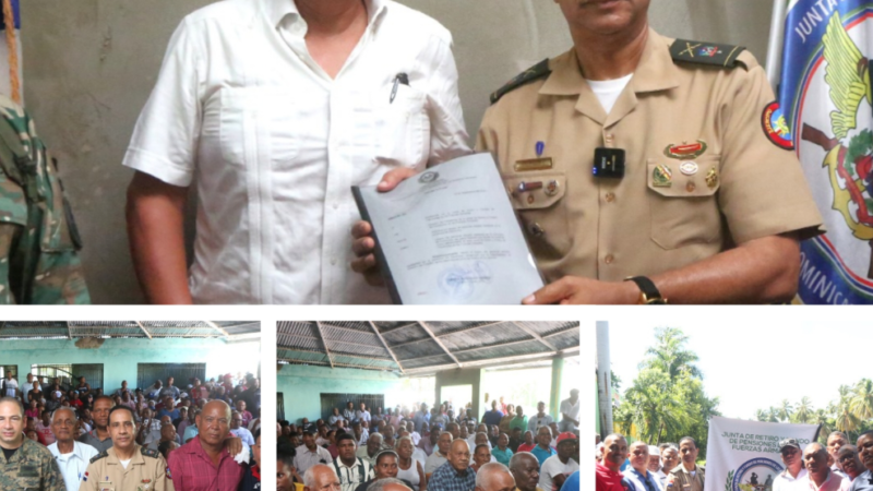 Militares retirados en etapa productiva serán incorporados al mercado laboral en el sur del país