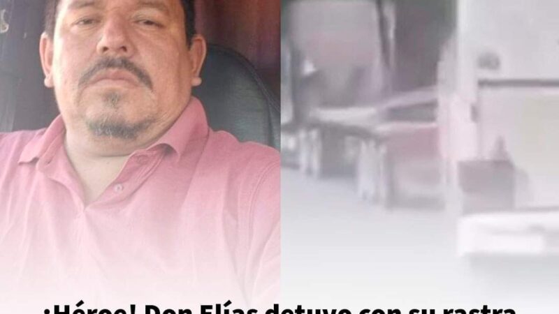 Héroe! Don Elías detuvo con su rastra un autobús sin frenos en Ocotepeque