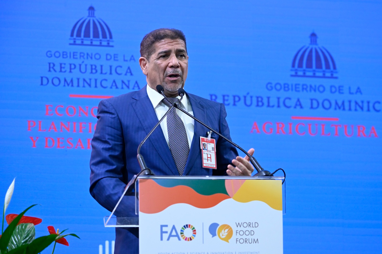 República Dominicana destaca en Foro Global sobre Agricultura Familiar y en Foro de Inversiones de la FAO