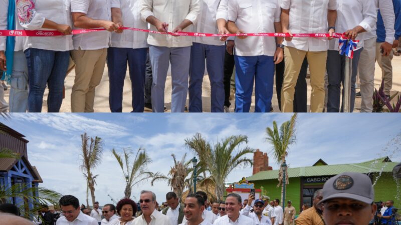 Presidente Abinader inaugura segunda fase de Cabo Rojo y recibe tercer crucero