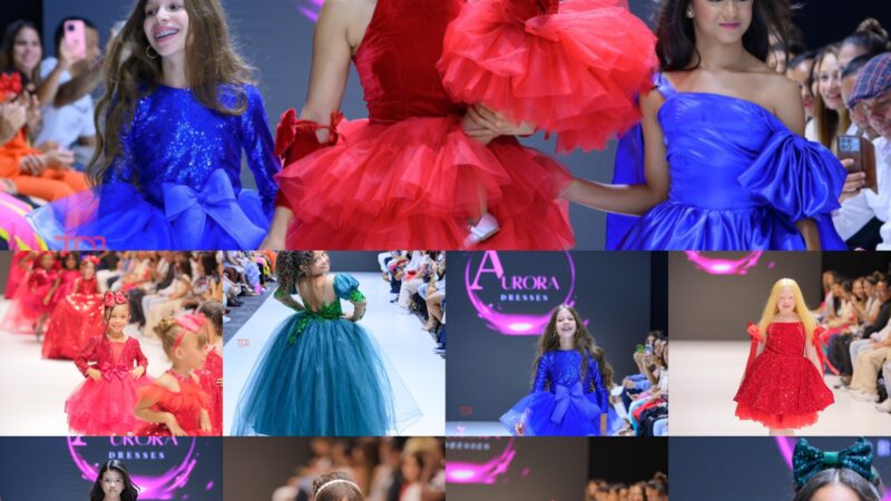 Aurora Dresses deslumbra en RD Fashion Week con desfile infantil