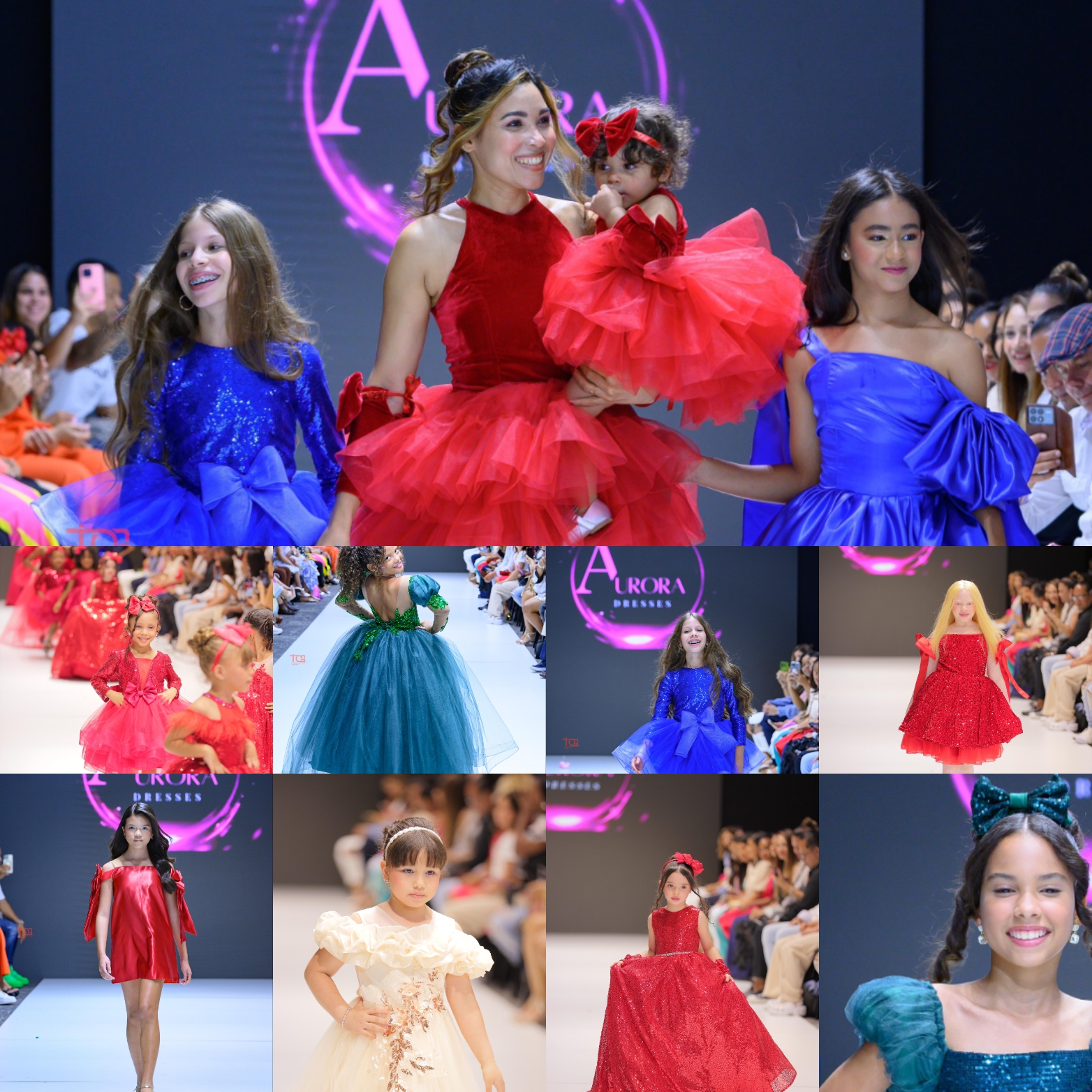 Aurora Dresses deslumbra en RD Fashion Week con desfile infantil