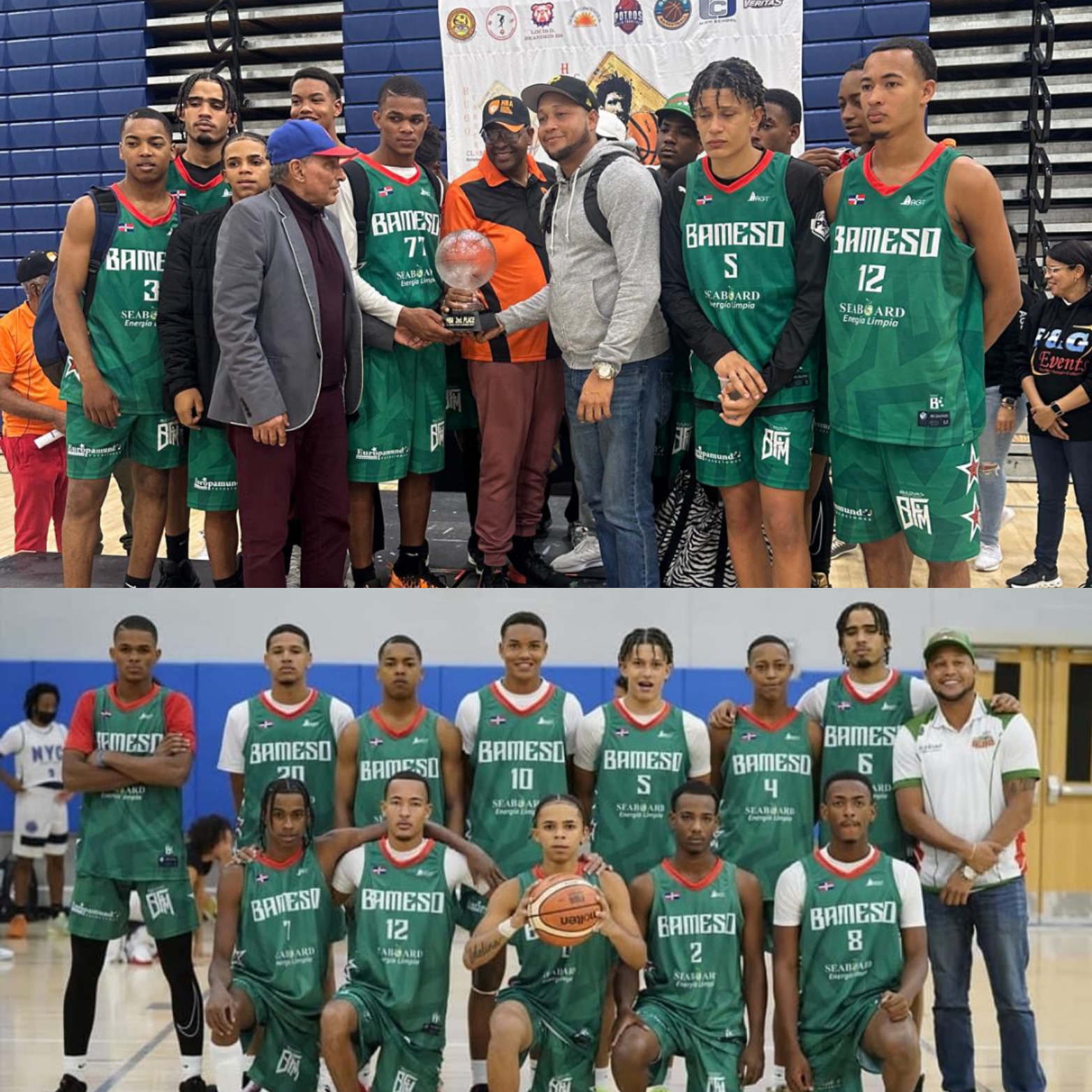 El Club Bameso logra destacarse en la Copa Hugo Cabrera Hispanic Basketball
