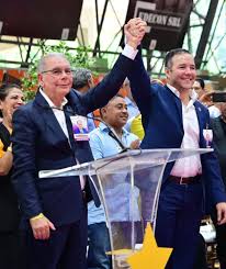 Danilo se reelige como presidente del PLD; Johnny Pujols nuevo secretario general