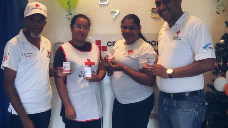 Cruz Roja Dominicana Santo Domingo Oeste Carnetiza a decenas de Voluntarios