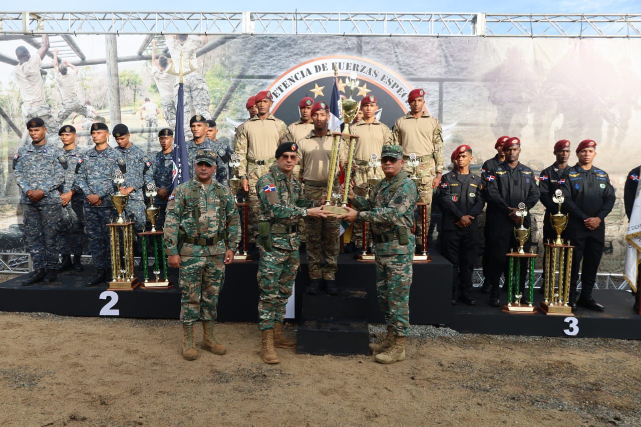 El Ejército se Corona Campeón de la Competencia «Fuerzas Especiales de las FF.AA. y la PN RD 2024»