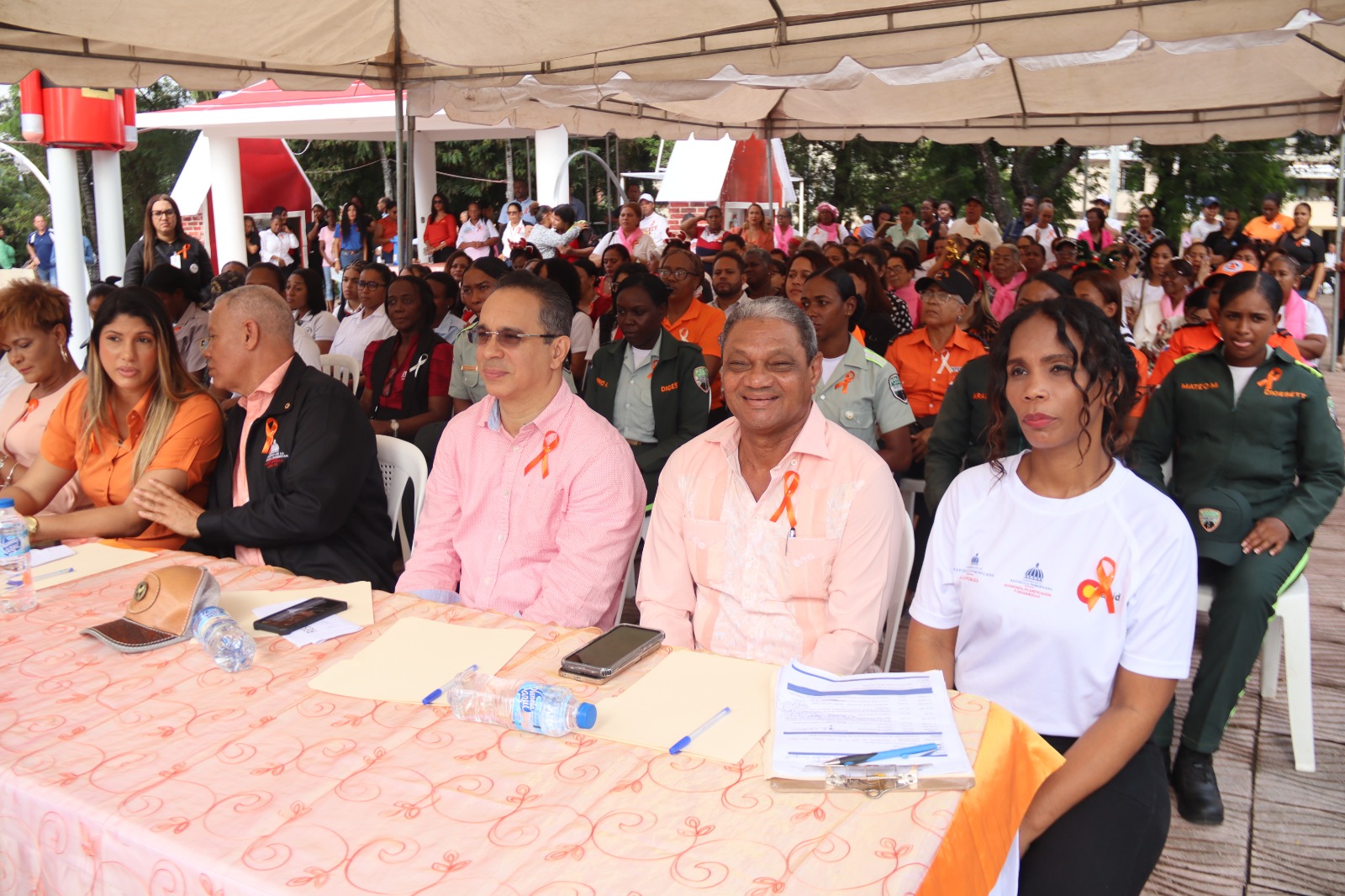 Conmemoración del Día Internacional de la Eliminación de la Violencia contra la Mujer en Santo Domingo Oeste
