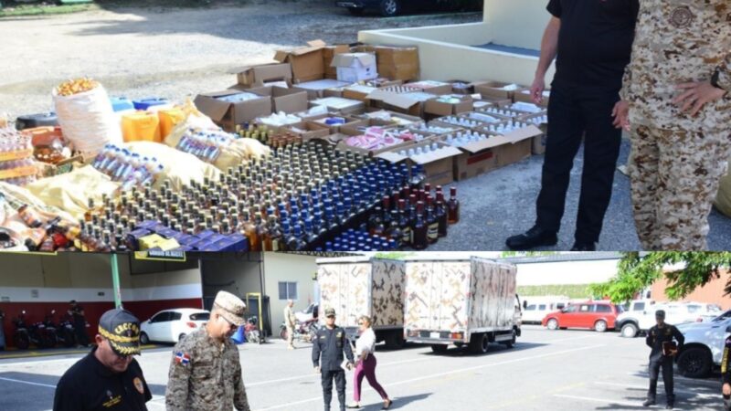CESFronT entrega a CECCOM 2,105,690 unidades de cigarrillos y otras mercancías que serían introducidas al país de manera irregular