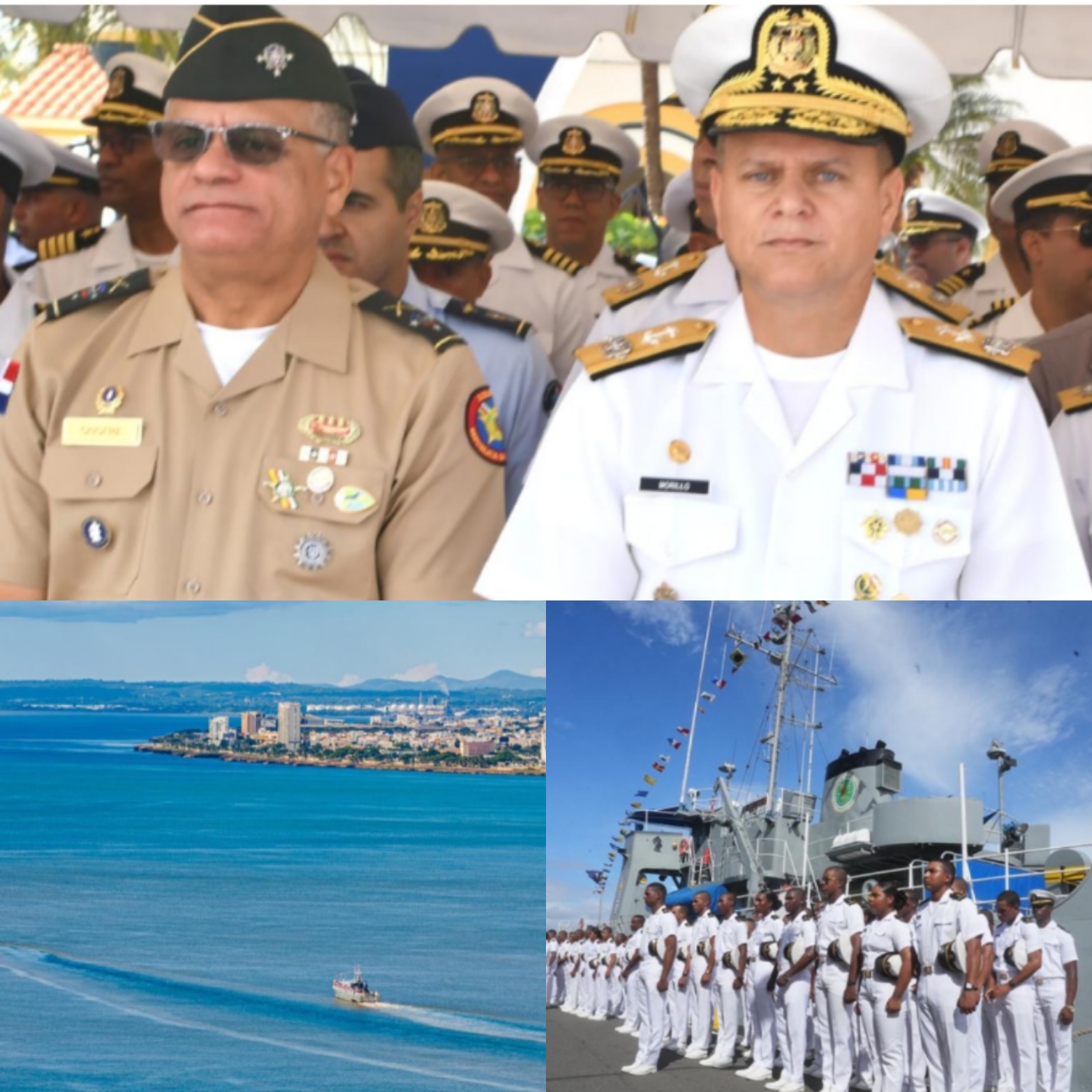 Ministro de Defensa encabeza con la Armada de República Dominicana solemne despedida del Crucero Nacional de Instrucción para Guardiamarinas «Otoño 2024» desde el Apostadero Naval Sans Soucí