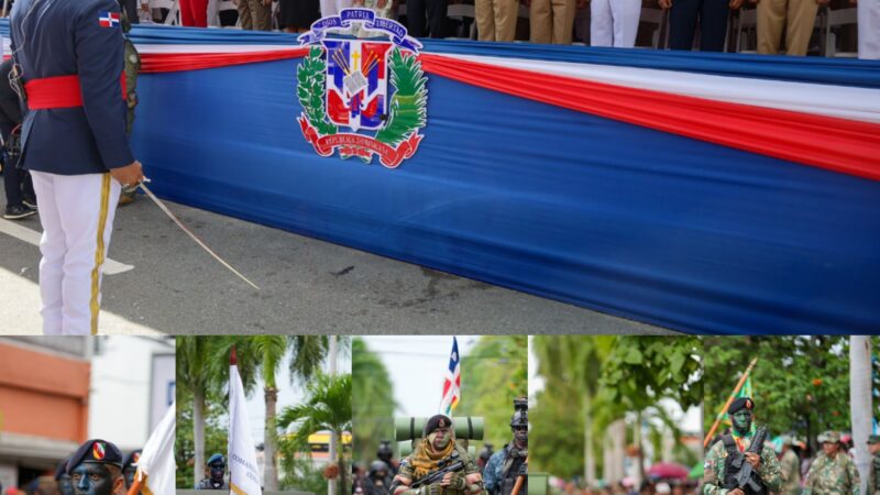 Desfile Militar en Conmemoración del 180 Aniversario de la Constitución de la República