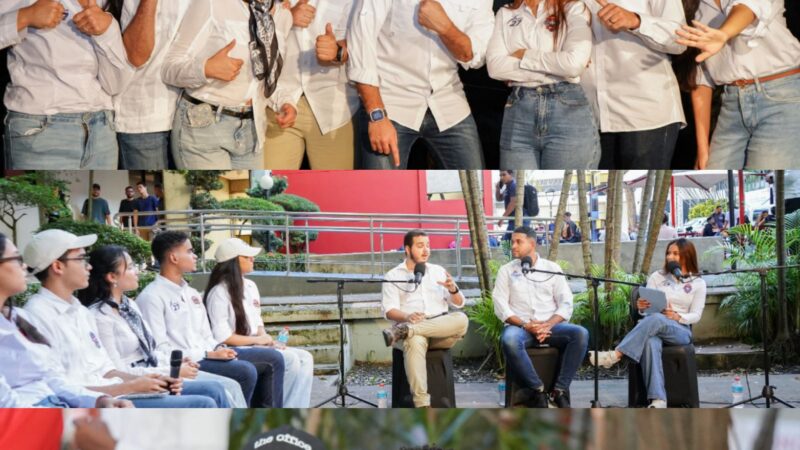 Ministerio de la Juventud presenta la cuarta edición del podcast “Hablando con el #31” junto a Apolo 27 en la universidad INTEC