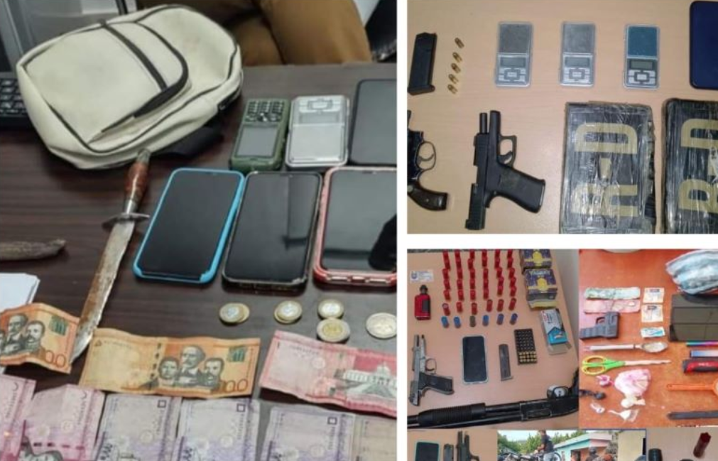 Microtráfico: Desmantelan 15 puntos de droga y arrestan a 30 personas en Barahona
