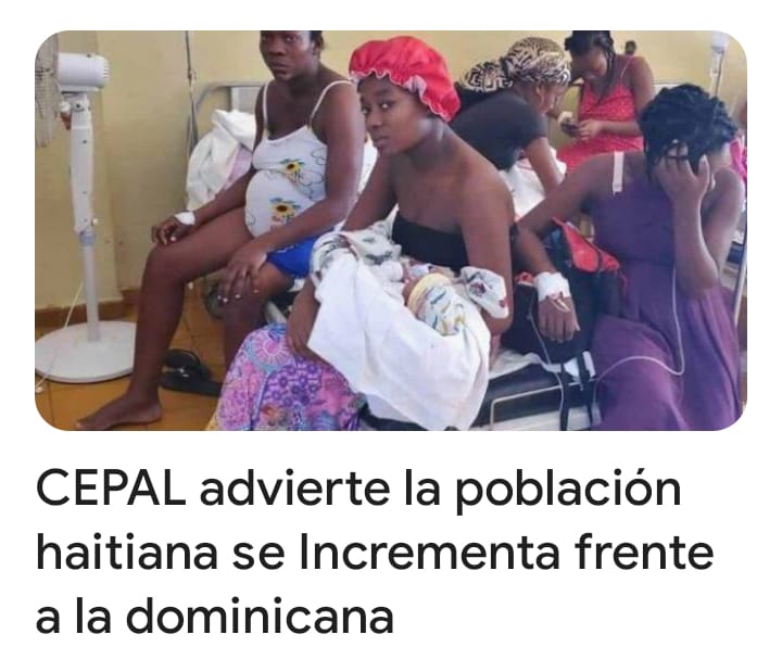 CEPAL advierte población haitiana se incrementa frente a la de dominicana