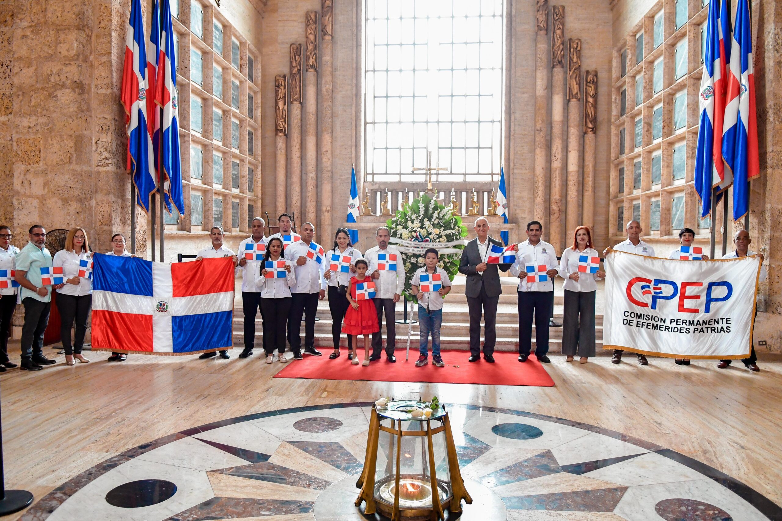 Efemérides Patrias celebra el 203 aniversario de la Independencia Efímera y resalta postura nacionalista del presidente Abinader