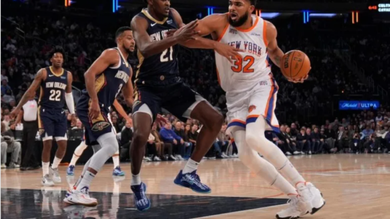 Dominicano Towns aporta 14 puntos y 19 rebotes en triunfo de Knicks