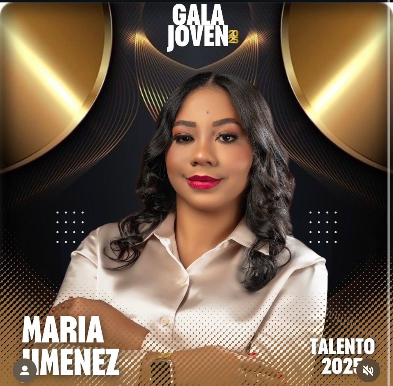 María Jiménez será reconocida en la Gala Joven 2025 por el Día de la Juventud