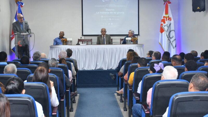 AGN y el Instituto Duartiano inauguran exposición documental de Duarte y presentan libro