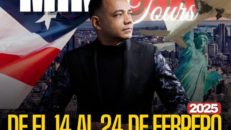 Yovanny Polanco lleva su “Puro Fuego” a Estados Unidos del 14 al 25 de febrero