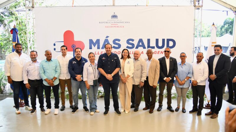 Ministerio de Salud realiza la jornada de prevención «Más Salud y Bienestar, en la provincia Duarte