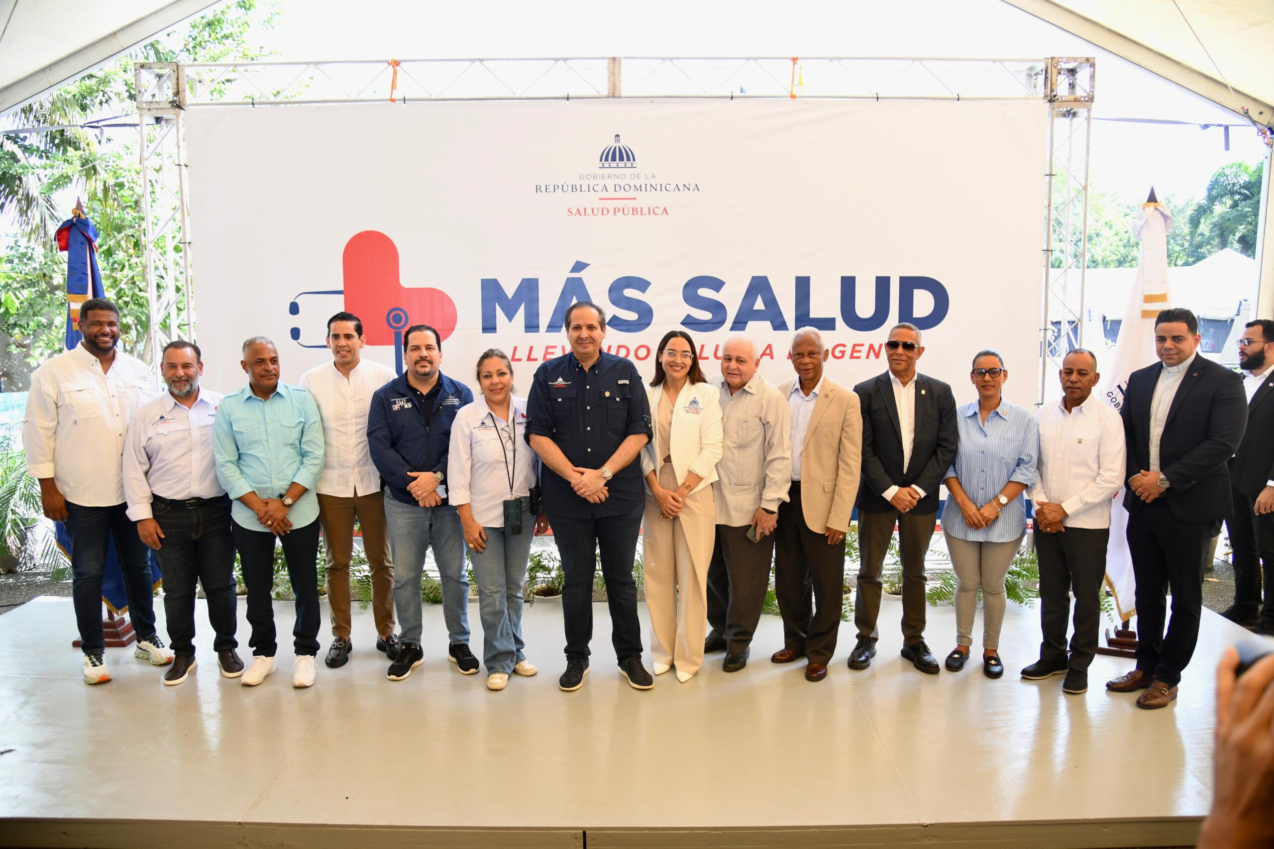 Ministerio de Salud realiza la jornada de prevención «Más Salud y Bienestar, en la provincia Duarte