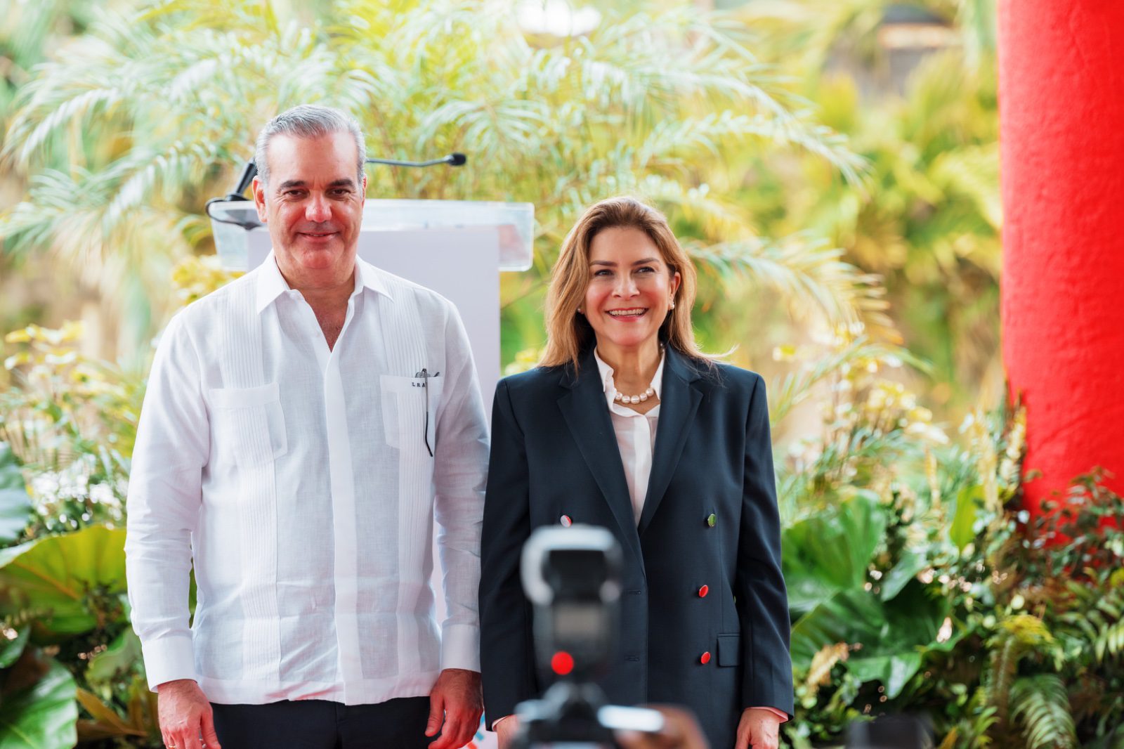 Presidente Luis Abinader y Carolina Mejía presentan el Plan Integrado de Santo Domingo