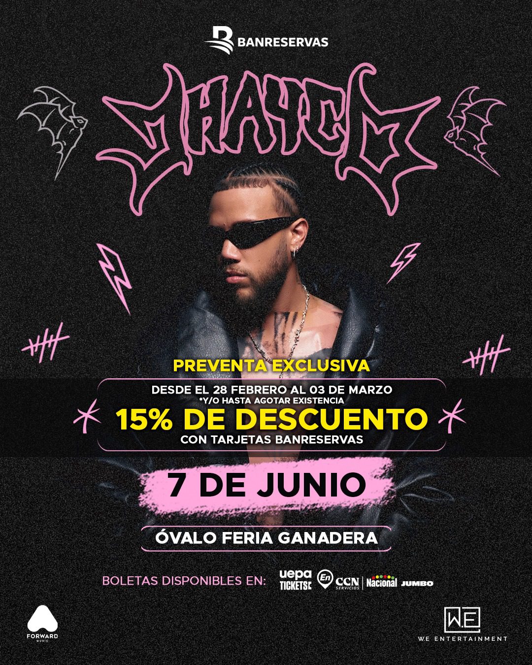 JHAYCO trae gira a RD este 7 de junio