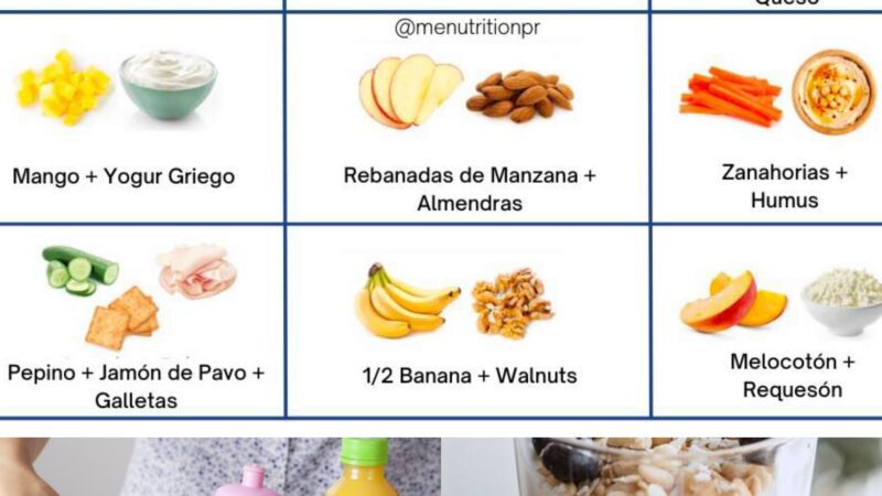 Meriendas Saludables: Energía y Nutrición para tus Hijos