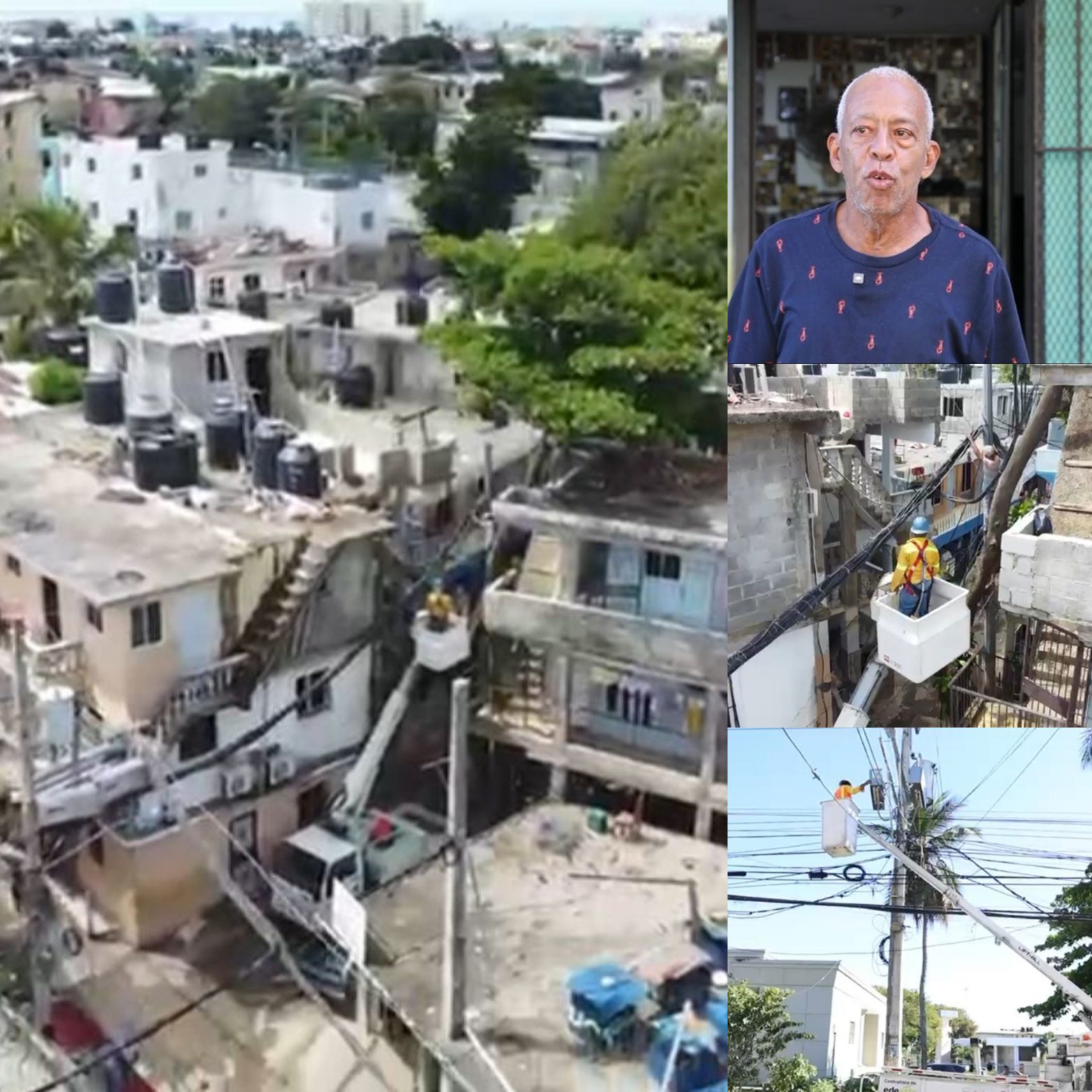 Clientes de Los Mameyes y Ensanche Isabelita reconocen mejoras en el servicio eléctrico gracias a EDEEste
