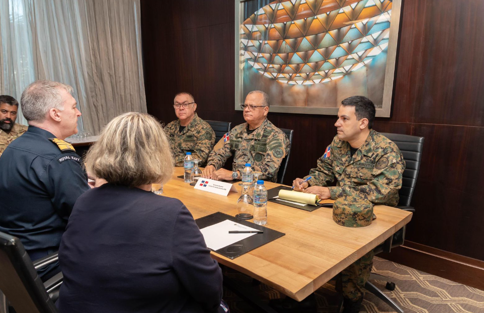 Jefes de Defensa del Reino Unido y El Caribe se reúnen en RD