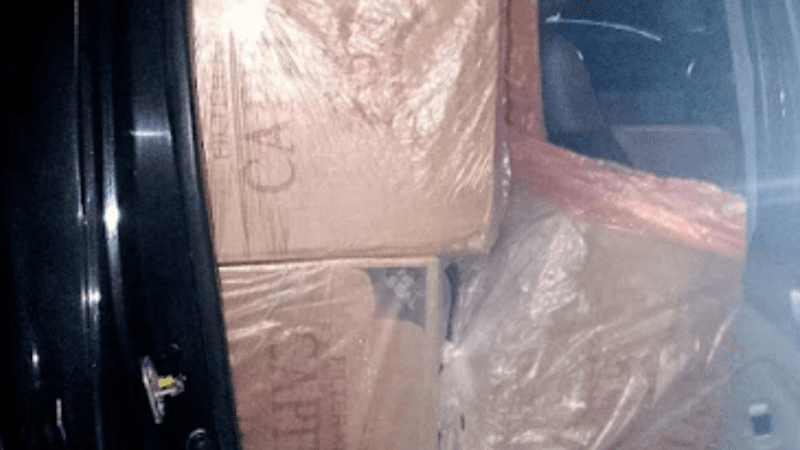Ejército retiene vehículo con 410 mil cigarrillos de contrabando en Puerto Plata
