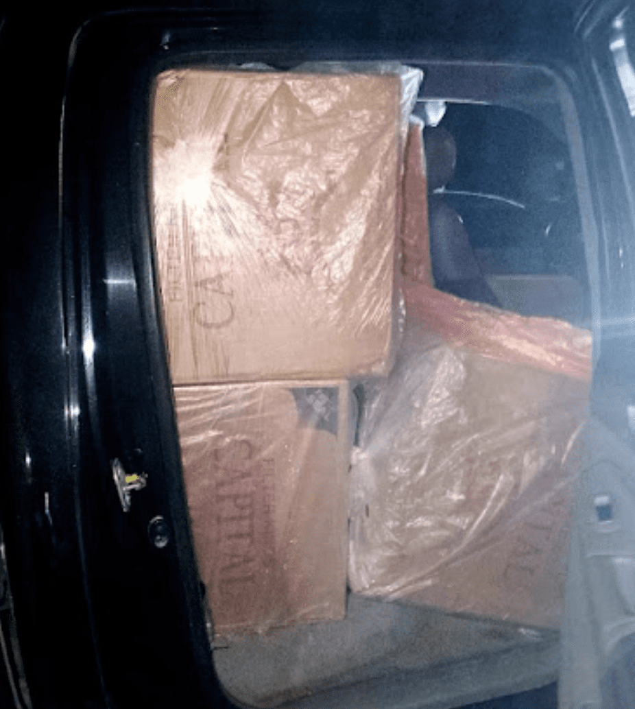 Ejército retiene vehículo con 410 mil cigarrillos de contrabando en Puerto Plata
