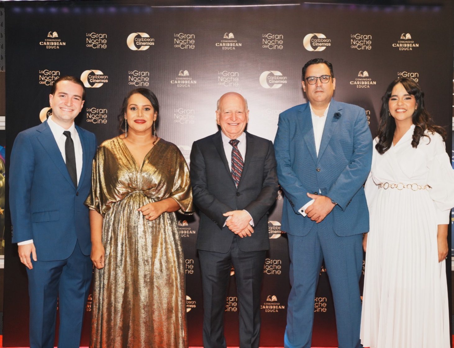 Caribbean Cinemas celebra gala benéfica La Gran Noche del Cine con mmás de 500 invitados