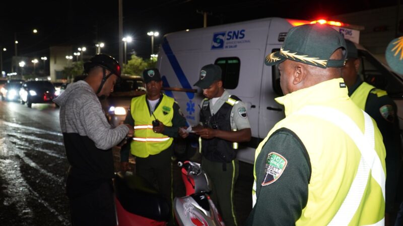 Seguridad vial en acción: DIGESETT refuerza operativos a nivel nacional para prevenir accidentes de tránsito