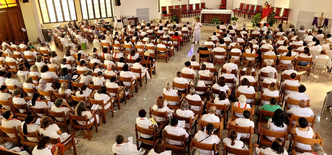 Retiro Cuaresmal de Hermandad del Corazón de Jesús de la Arquidiócesis de Santo Domingo