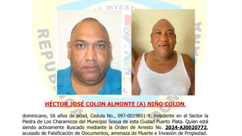 Apresan a Héctor Colón prófugo de la justicia en Moca tras operativo policial