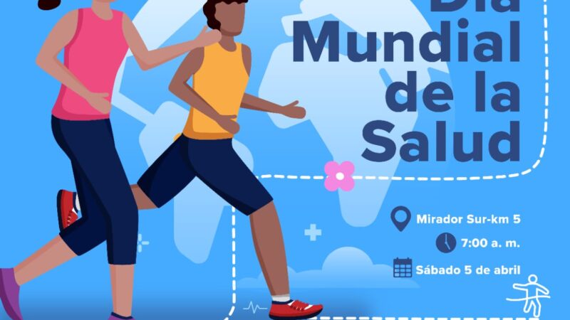 Unidos por la salud: Ministerios y organizaciones invitan a caminata en el Parque Mirador Sur, este 5 de abril