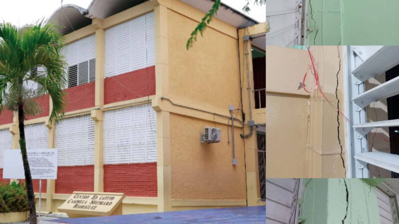 ¡Denuncia! Escuela en Samaná desalojada por sus malas condiciones estructurales