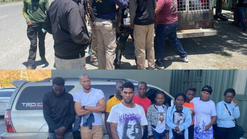DGM detiene a 1,129 y deporta otros 838 Nacionales haitianos en condición irregular