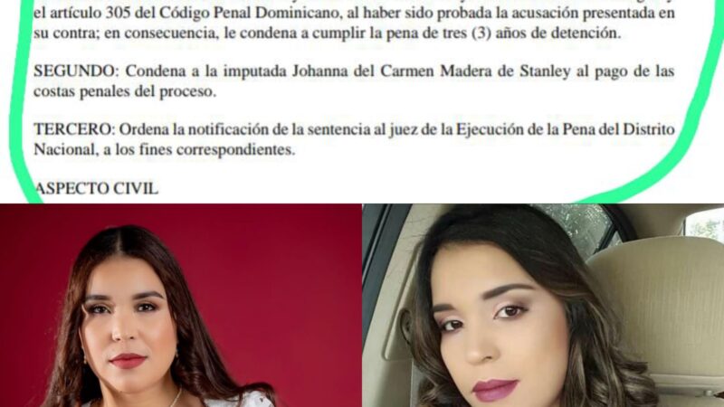 ¡Denuncia! Acusan a jueces y a Karla Fitch de manipular caso contra Johanna Madera de Stanley