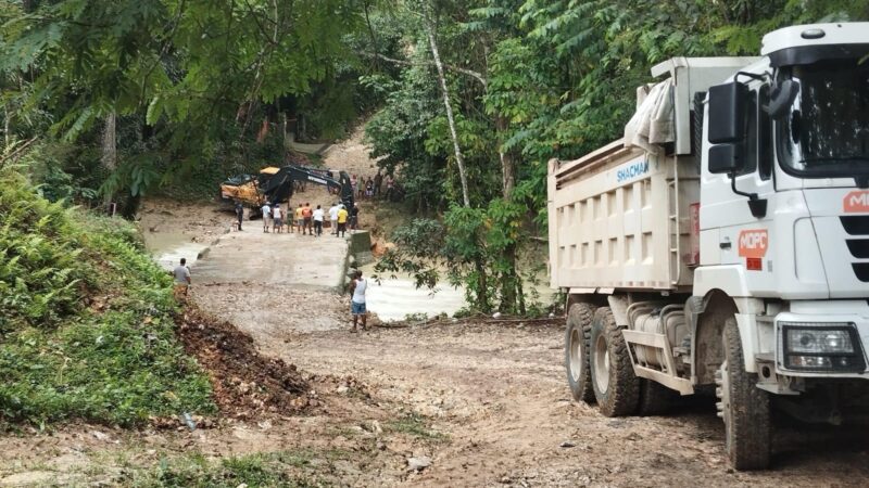 Ministerio de Obras Públicas despliega amplio operativo nacional para mitigar efectos de las lluvias