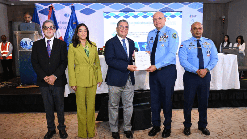 CESAC y BASC firman acuerdo interinstitucional para fortalecer la seguridad logística aérea en la República Dominicana