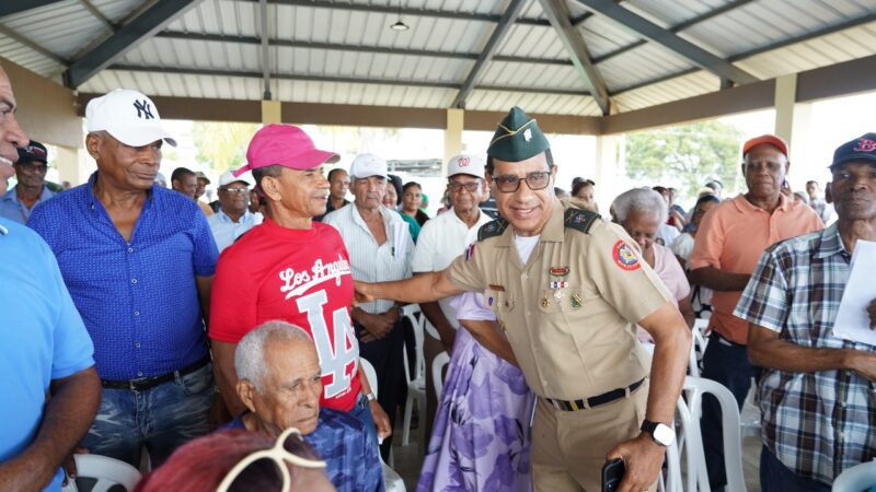 Ministerio de Defensa realiza encuentro con pensionados en Puerto Plata a través de la Junta de Retiro