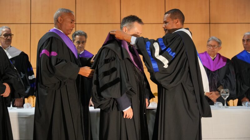 UASD inviste como “Profesor Honorario” al doctor Anchustegui Igartua de la Universidad del País Vasco