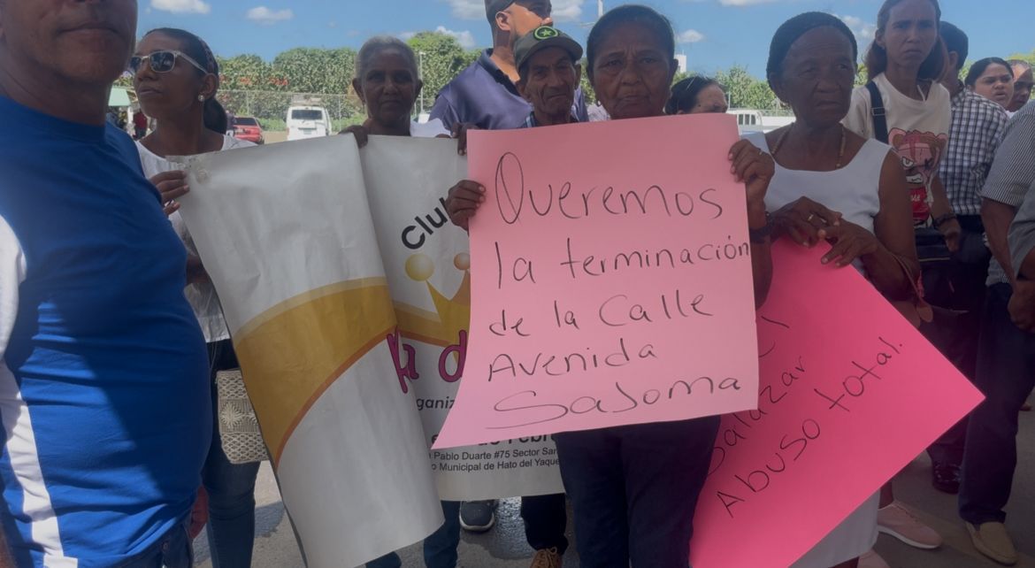 Concejo Comunitario Hato del Yaque reclama terminación carretera SAJOMA
